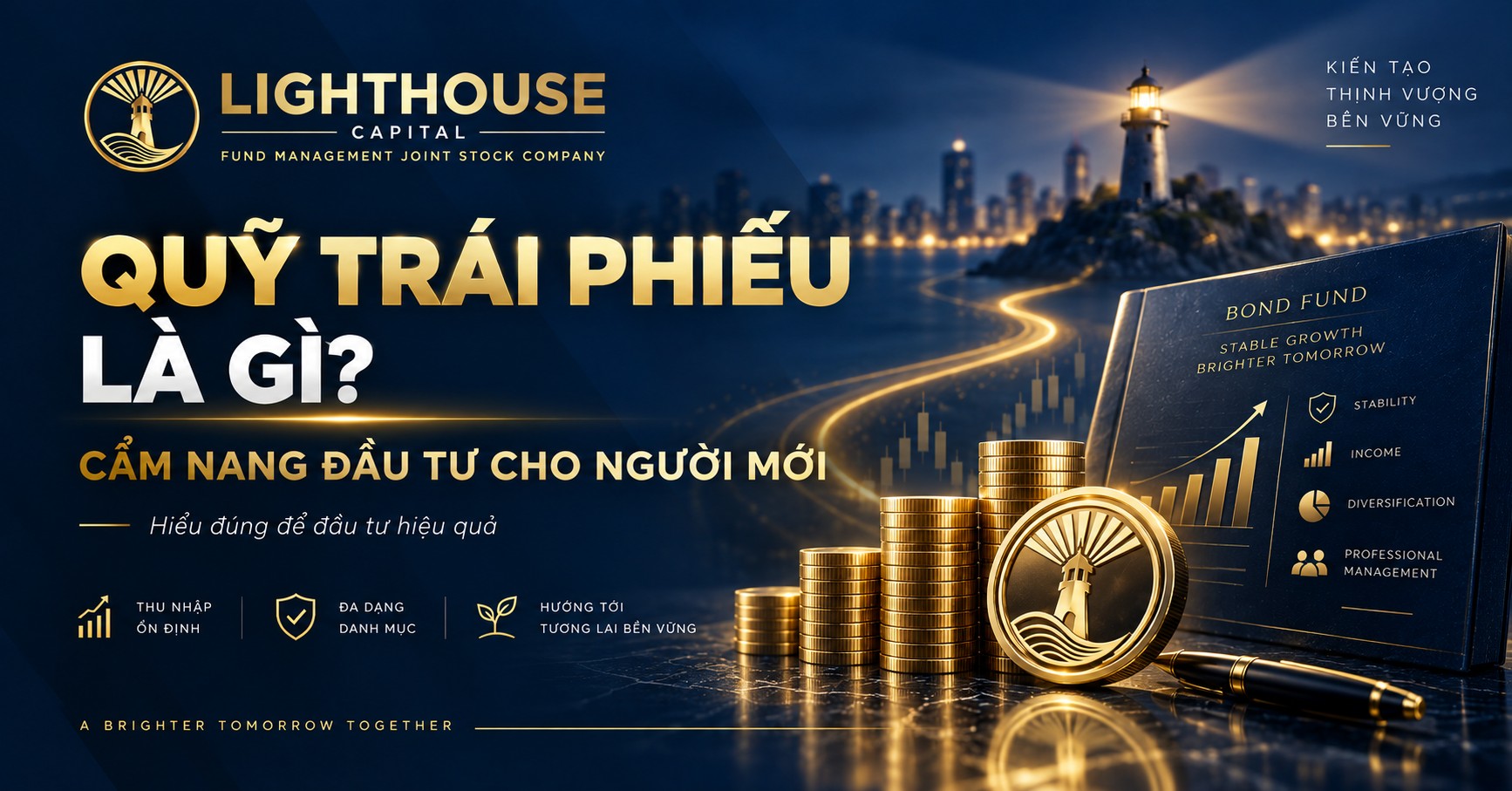 Quỹ trái phiếu là gì? Tìm hiểu cách hoạt động, lợi ích, rủi ro, lợi nhuận và cách lựa chọn quỹ trái phiếu phù hợp với mục tiêu đầu tư.